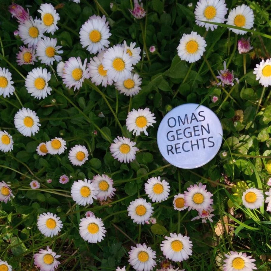 Blumenwiese mit OGR Button